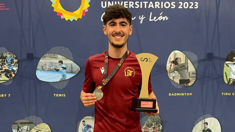 Jaime Fern&aacute;ndez, jugador de f&uacute;tbol sala de la Universidad de Sevilla