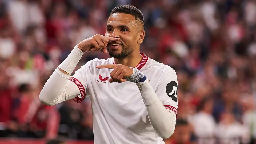 Gol de En-Nesyri en el Sevilla FC - Granada CF | Salvador L&oacute;pez Medina para El MIRA