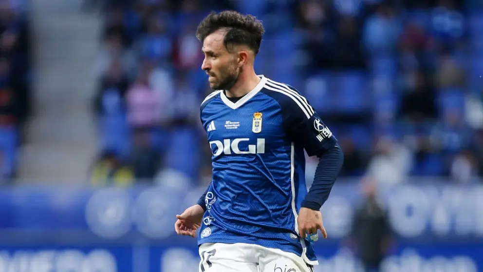 Sebas Moyano, futbolista que pertenece al Real Oviedo y que est&aacute; en la agenda del Granada CF