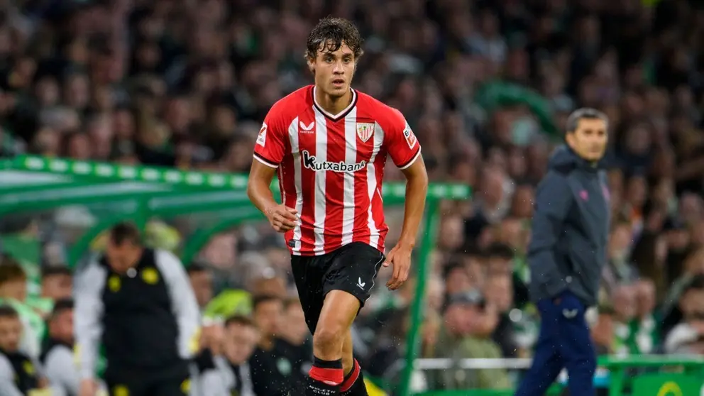 Hugo Rinc&oacute;n, jugador del filial del Athletic Club que interesa al C&oacute;rdoba CF