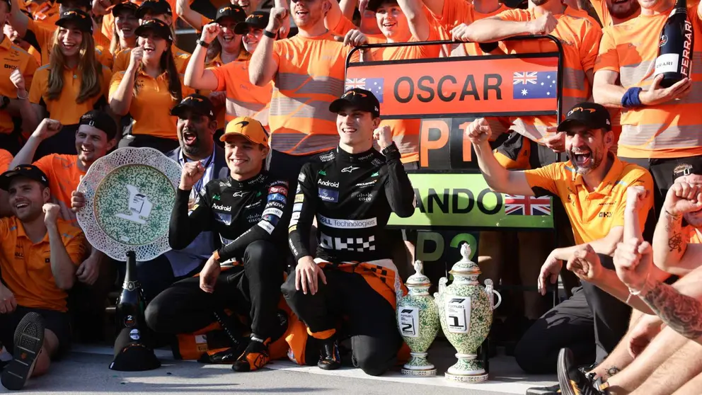 Primera victoria en la F1 para Oscar Piastri con McLaren X F&oacute;rmula 1