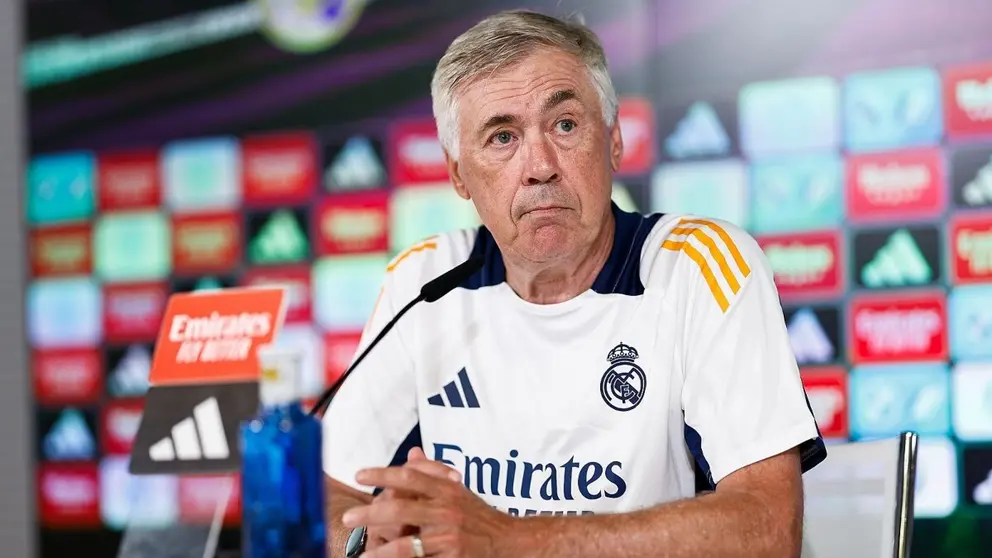Carlo Ancelotti, entrenador del Real Madrid