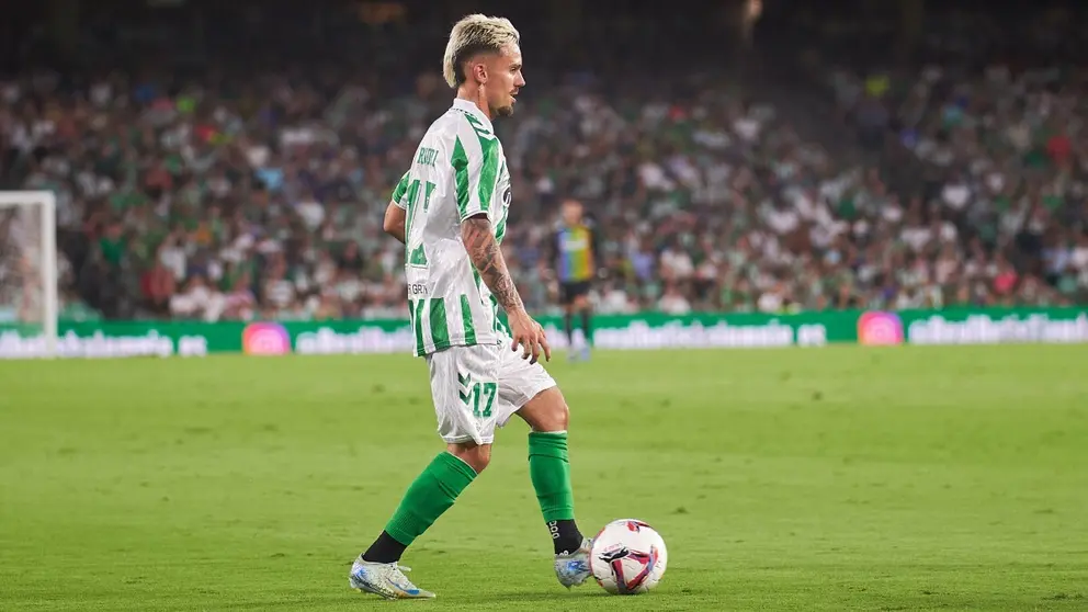 Rodri S&aacute;nchez en el Real Betis - Kryvbas de Conference League | Salvador L&oacute;pez Medina para El MIRA