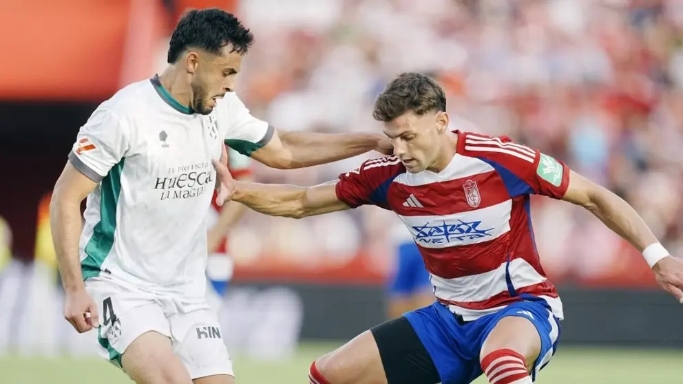 Lucas Boy&eacute; en el Granada CF - SD Huesca