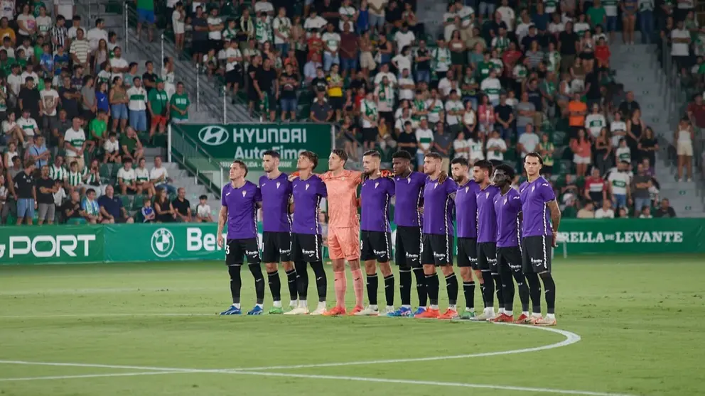 Once titular del C&oacute;rdoba CF ante el Elche CF