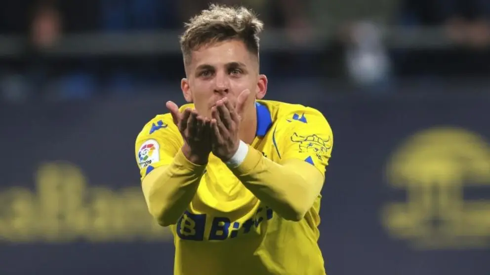 Iv&aacute;n Alejo, jugador del C&aacute;diz CF que ha ca&iacute;do lesionado