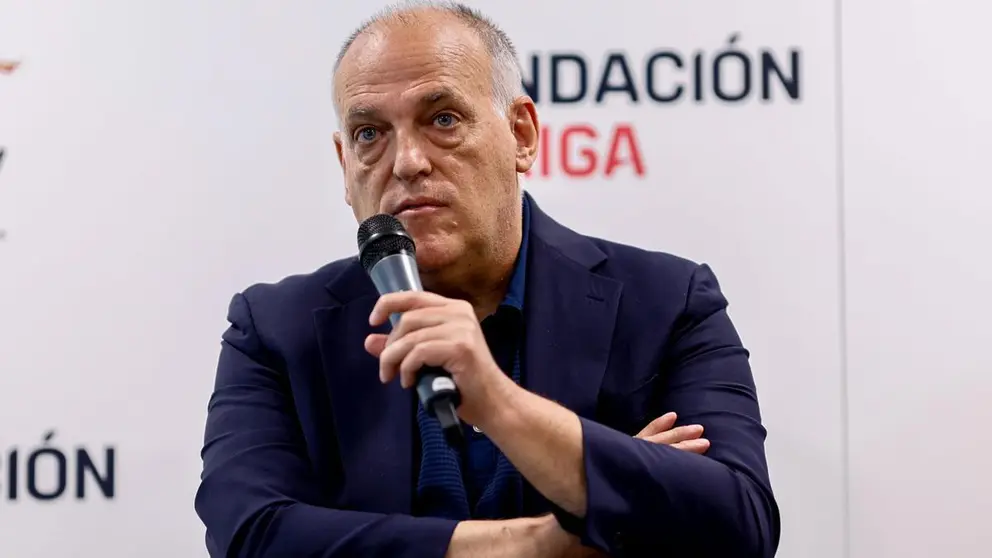 Javier Tebas, presidente de LaLiga
