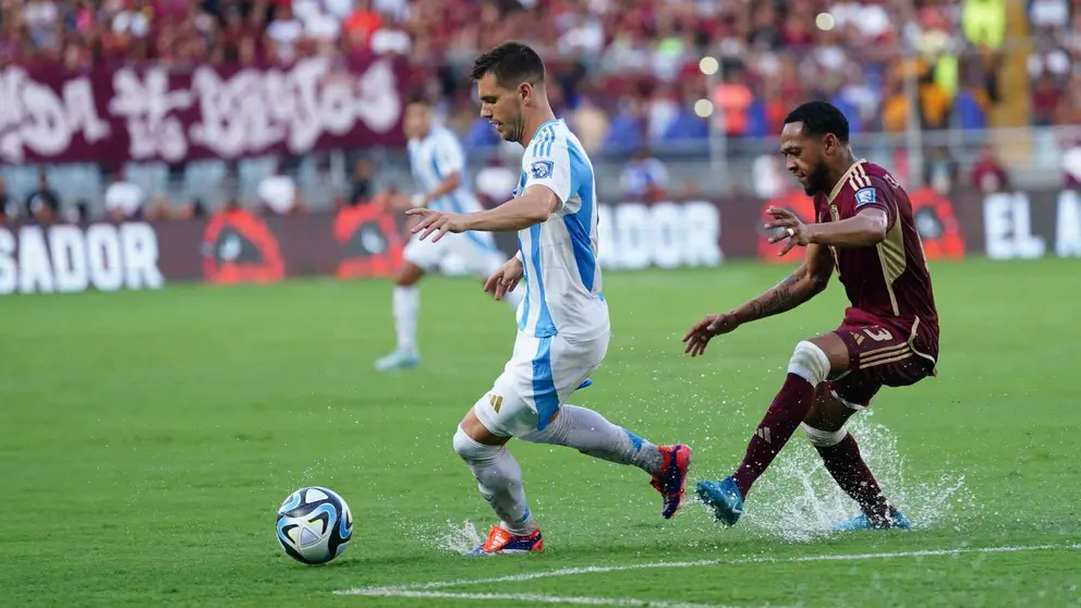 Gio Lo Celso en el Venezuela - Argentina | @Argentina