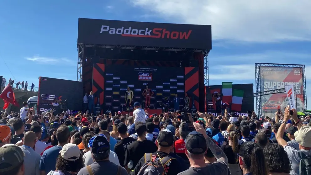 Podio primera carrera SBK en el Circuito de Jerez-&Aacute;ngel Nieto | Laura Sanz