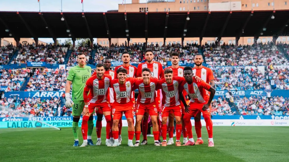 Once titular de la UD Almer&iacute;a ante el Real Zaragoza | UDA