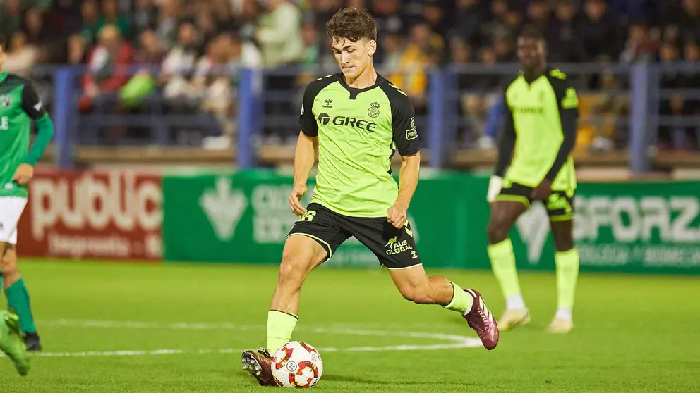 Mateo Flores en el CD G&eacute;vora - Real Betis | Salvador L&oacute;pez Medina para El MIRA