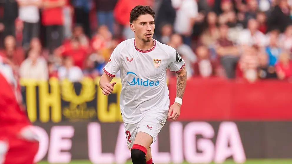 Jos&eacute; &Aacute;ngel Carmona en el Sevilla FC - Rayo Vallecano | Salvador L&oacute;pez Medina para El MIRA