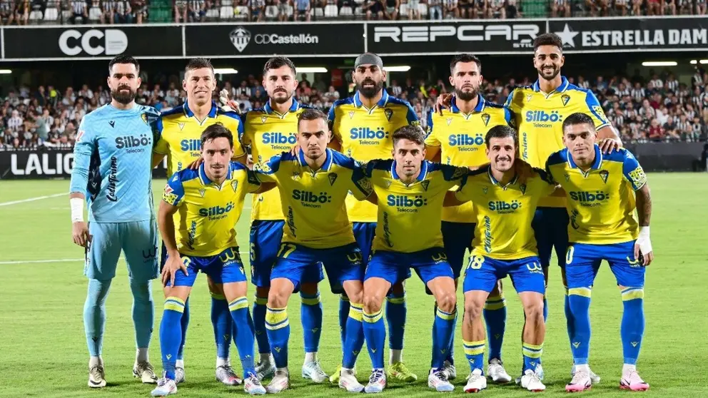 Once titular del C&aacute;diz CF ante el CD Castell&oacute;n | CCF