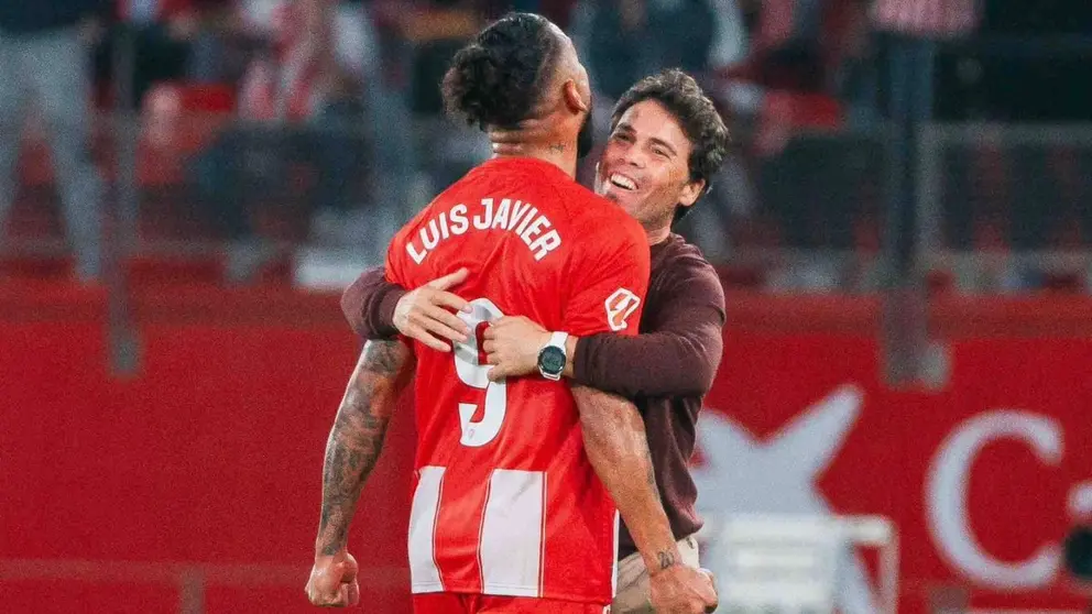 Luis Su&aacute;rez y Rubi tras el UD Almer&iacute;a - Granada CF | UDA