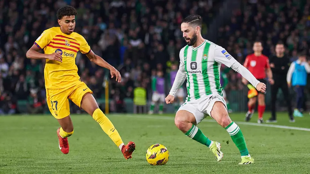 Isco y Lamine Yamal en el Real Betis - FC Barcelona | Salvador L&oacute;pez Medina para El MIRA