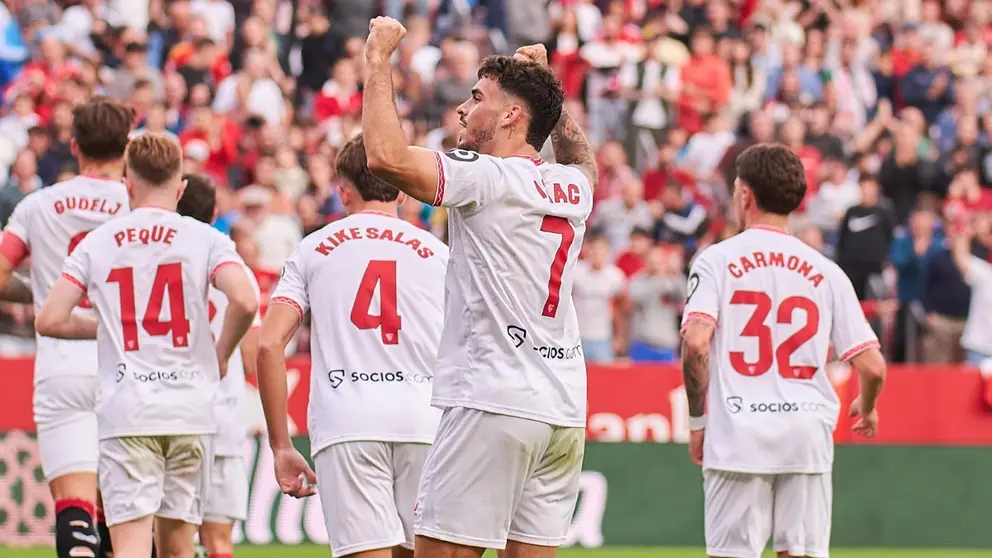 Isaac Romero en el Sevilla FC - Rayo Vallecano | Salvador L&oacute;pez Medina para El MIRA