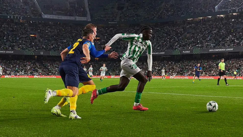 Assane Diao en el Real Betis - Celje | Salvador L&oacute;pez Medina para El MIRA