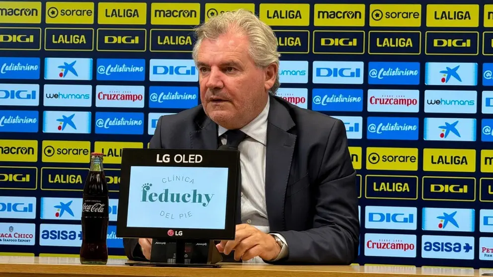 Manuel Vizca&iacute;no, presidente del C&aacute;diz CF | OC