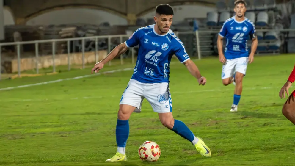 Carri durante el partido Xerez DFC - UD Almer&iacute;a B 24/25 | Xerez Deportivo FC
