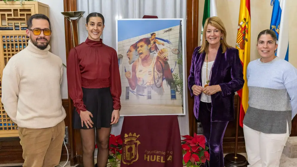Presentaci&oacute;n del mural dedicado a Carolina Mar&iacute;n
