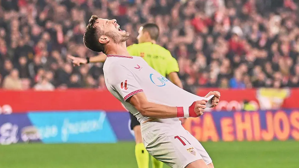 Sa&uacute;l en el Sevilla FC - Valencia CF | Salvador L&oacute;pez Medina para El MIRA