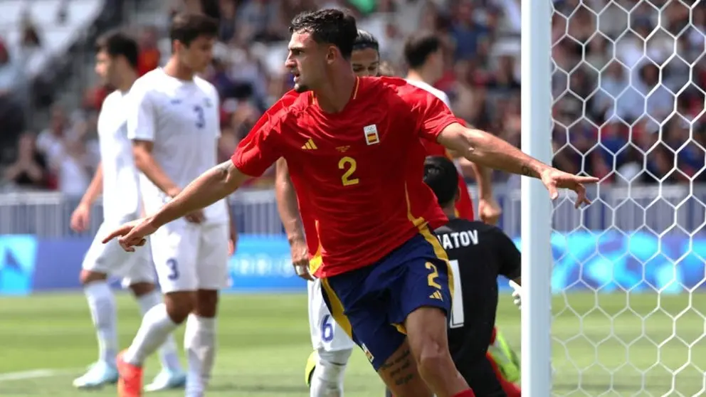 Marc Pubill, jugador de la UD Almer&iacute;a, en los Juegos Ol&iacute;mpicos | UDA