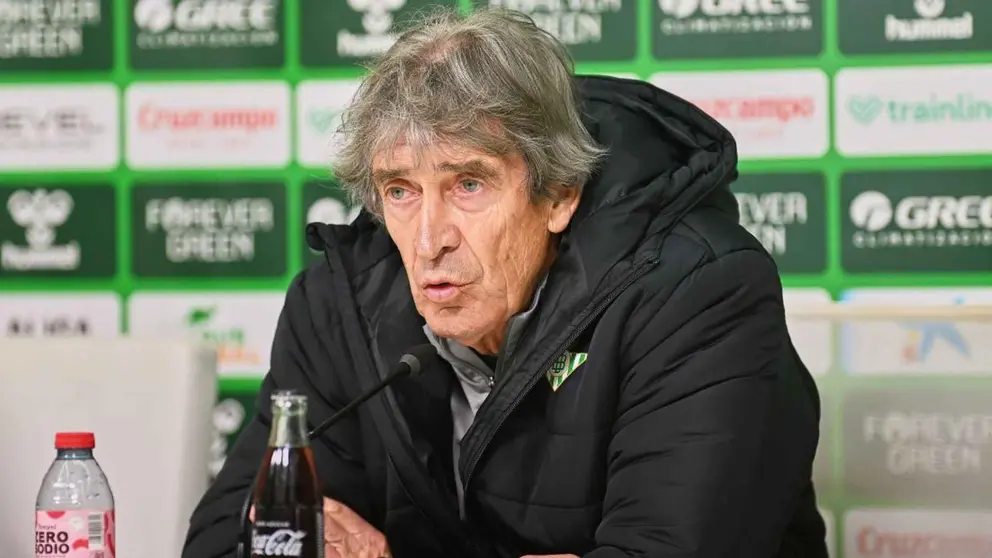 Manuel Pellegrini en la rueda de prensa al Mallorca - Real Betis | Salvador L&oacute;pez Medina para El MIRA