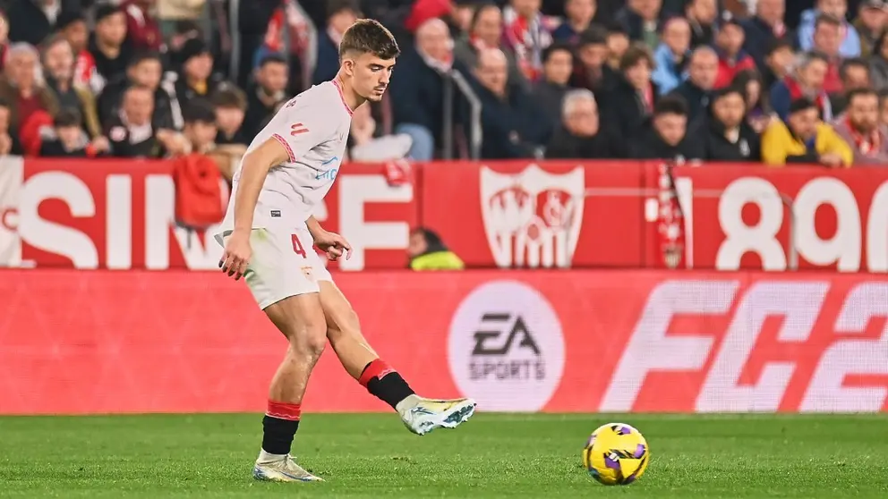 Kike Salas en el Sevilla FC - FC Barcelona | Salvador L&oacute;pez Medina para El MIRA