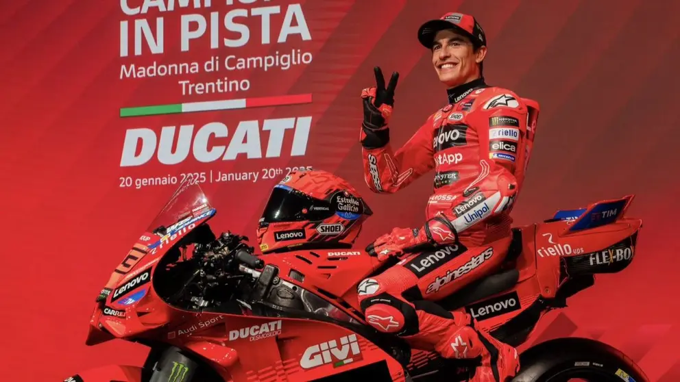 Marc M&aacute;rquez, piloto de Ducati