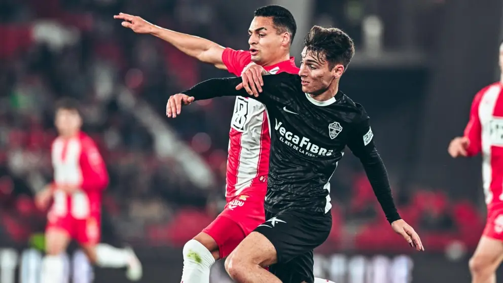 Kaiky en el UD Almer&iacute;a - Elche CF | ECF