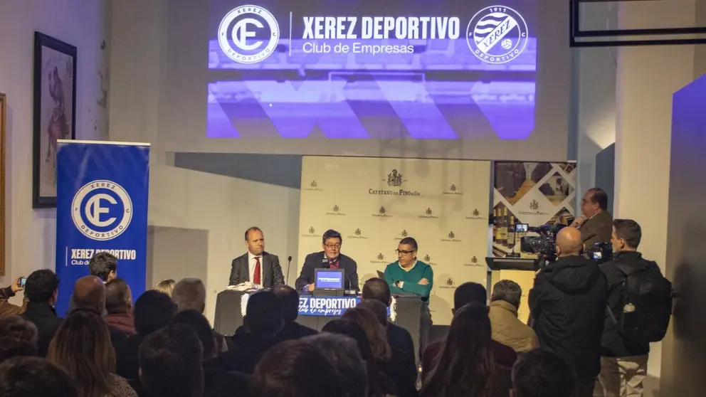 Presentaci&oacute;n del nuevo proyecto Xerez Deportivo Club de Empresas | Juan Antonio Zarzuela