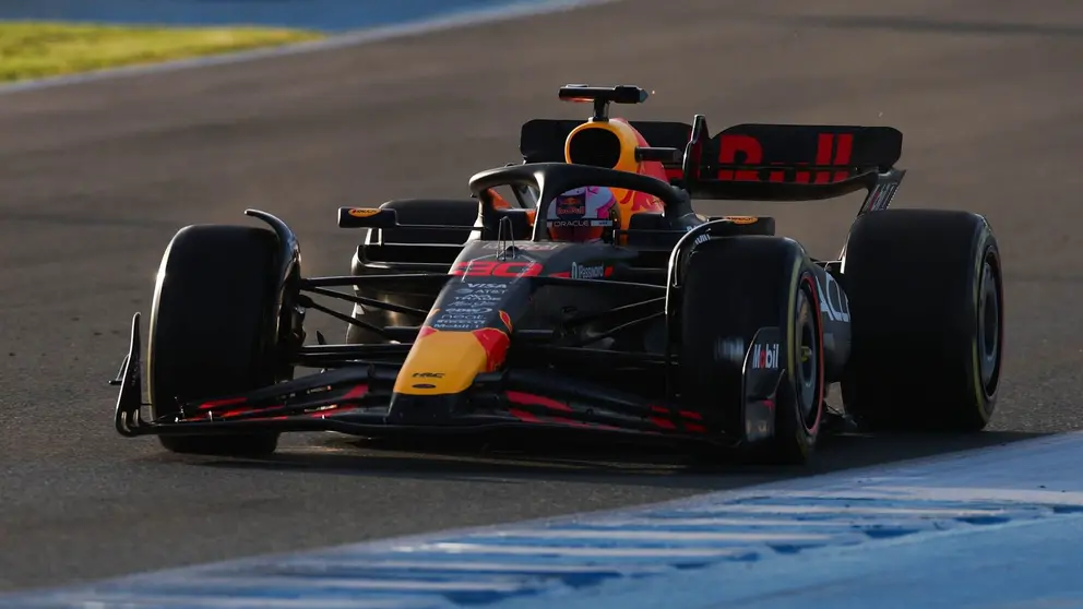 Liam Lawson rodando en el Circuito de Jerez con el equipo Red Bull | Red Bull Racing