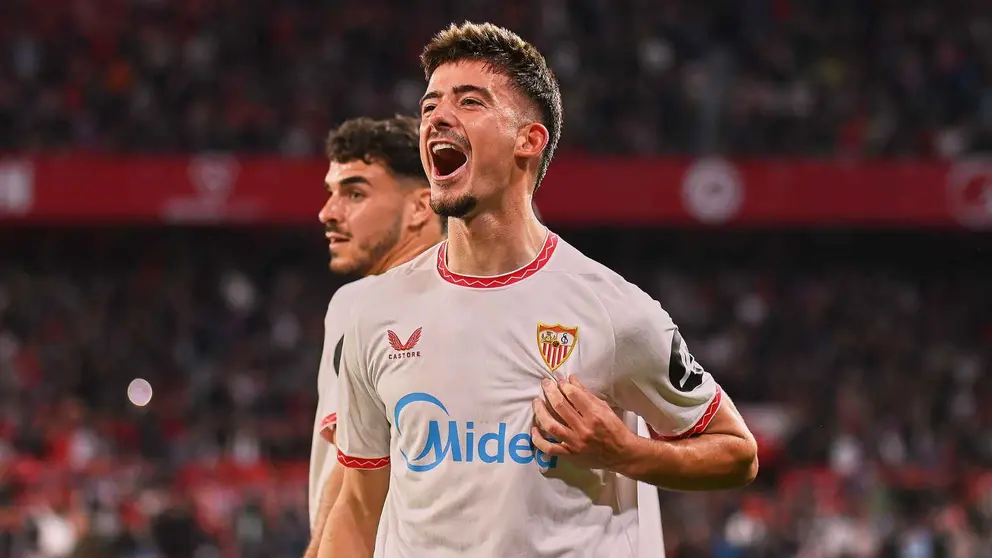 Gol de Kike Salas en el Sevilla FC - Mallorca | Salvador L&oacute;pez Medina para El MIRA