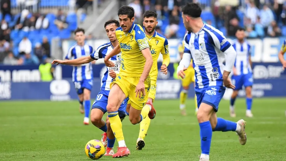 Carlos Fern&aacute;ndez en el M&aacute;laga CF - C&aacute;diz CF | CCF