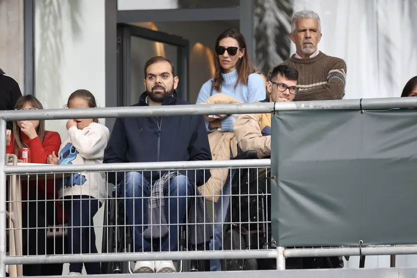 Francismo Zuasti en el Hotel de Chap&iacute;n durante un partido del Xerez CD