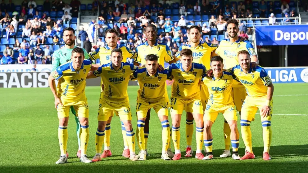 Once titular del C&aacute;diz CF ante el CD Tenerife | CCF