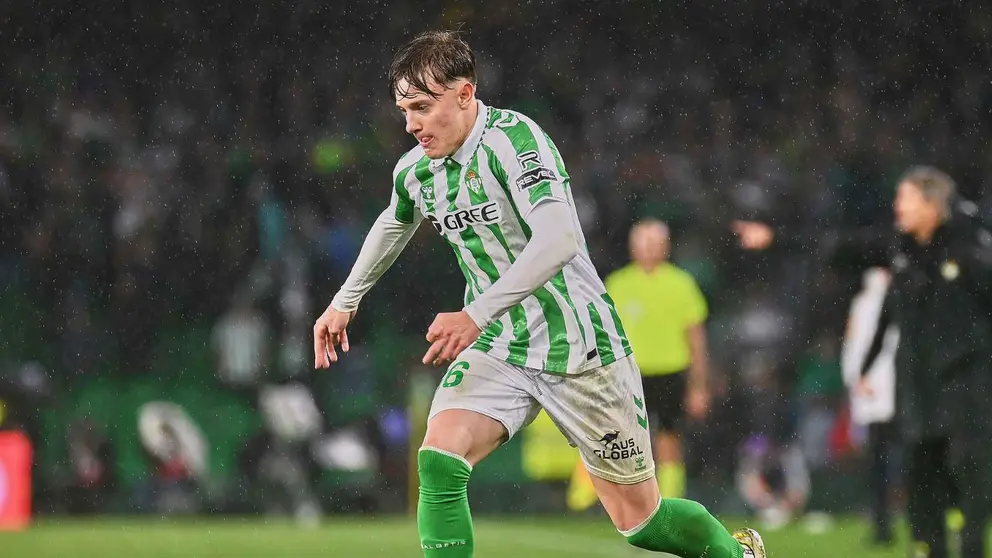 Jes&uacute;s Rodr&iacute;guez en un partido del Real Betis | Salvador L&oacute;pez Medina para El MIRA