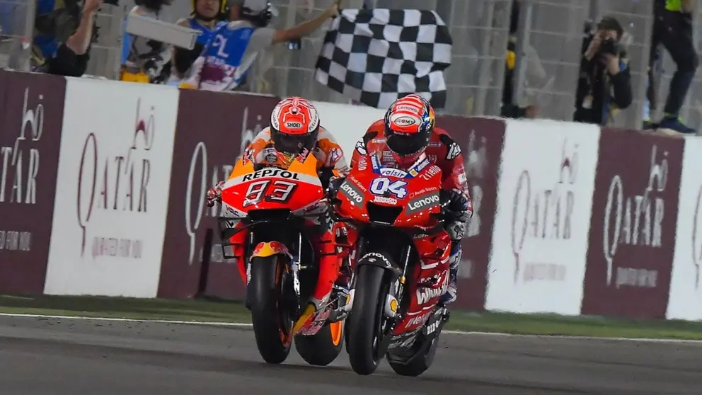 Gran Premio de Qatar Marc M&aacute;rquez y Andrea Dovizioso | motogp.com