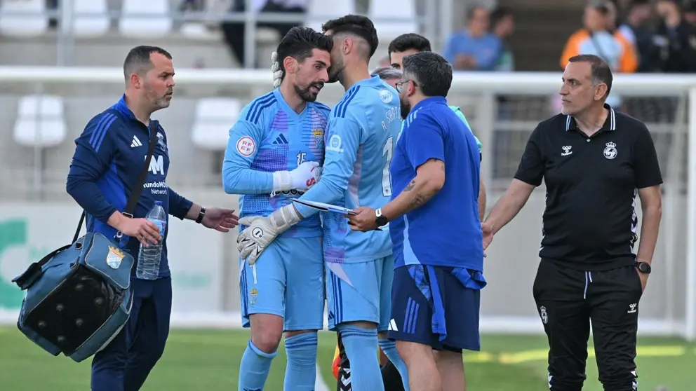 Isma Gil y Antonio Santos, porteros del Xerez Club Deportivo | Xerez CD