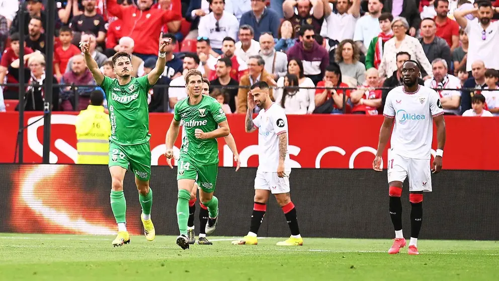 Gol de Javi Hern&aacute;ndez en el Sevilla FC - Legan&eacute;s | Salvador L&oacute;pez Medina para El MIRA