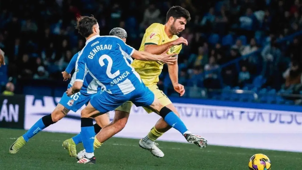 Gonzalo Melero en el Deportivo de La Coru&ntilde;a - UD Almer&iacute;a | UDA
