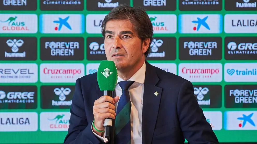 &Aacute;ngel Haro, presidente del Real Betis Balompi&eacute; | Salvador L&oacute;pez Medina para El MIRA