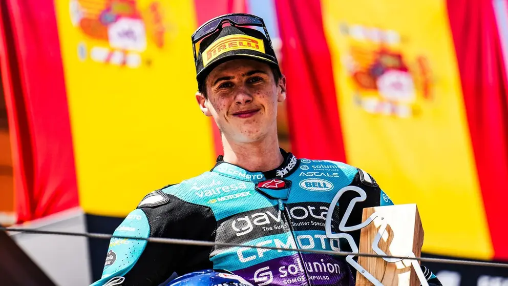 Segundo podio de M&aacute;ximo Quiles en el mundial de Moto3 | Aspar Team