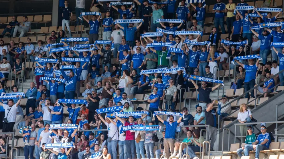 Aficionados del Xerez DFC en Chap&iacute;n | Jos&eacute; Mar&iacute;a Partida