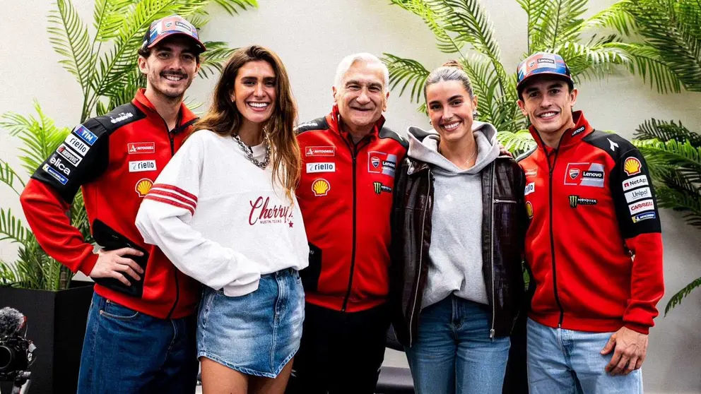 Pecco Bagnaia y Marc M&aacute;rquez Ducati Lenovo | Ducati Corse