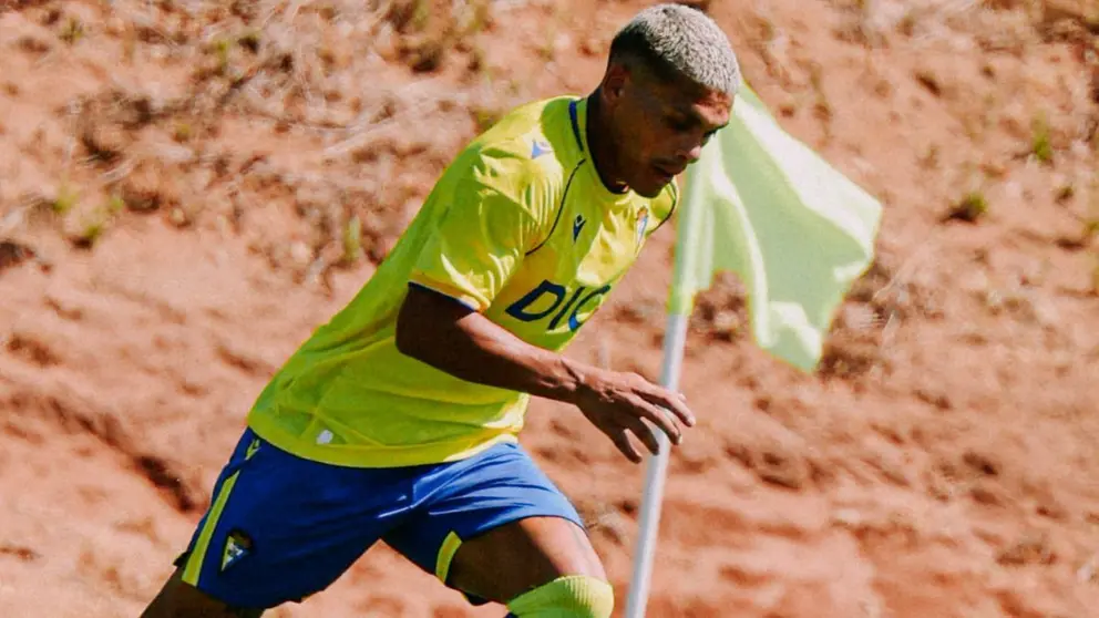 Brian Ocampo en el C&aacute;diz CF - UD Las Palmas de pretemporada | CCF