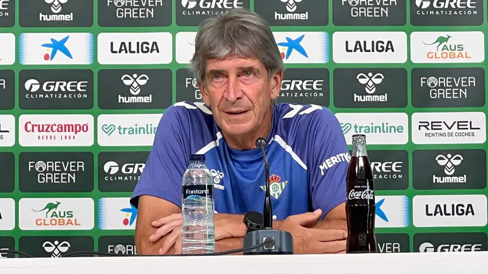 Manuel Pellegrini en la rueda de prensa previa al Elche - Real Betis | Daniel Salda&ntilde;a para El MIRA
