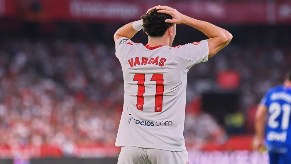 Rub&eacute;n Vargas en el Sevilla FC - Getafe CF | Salvador L&oacute;pez Medina para El MIRA