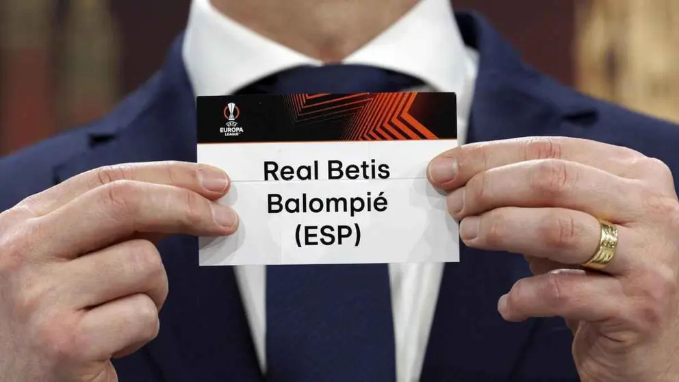 El Real Betis en el sorteo de la Europa League 2025/26