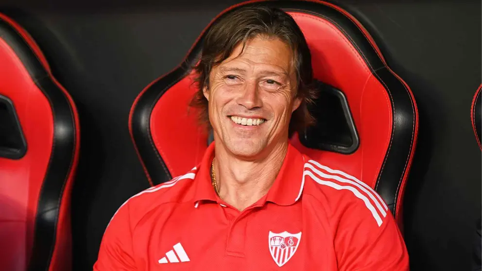 Mat&iacute;as Almeyda en un partido del Sevilla FC | Salvador L&oacute;pez Medina para El MIRA